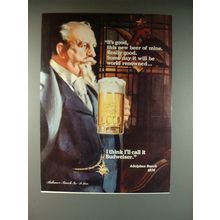 1976 Budweiser Beer Ad - World Renowned!