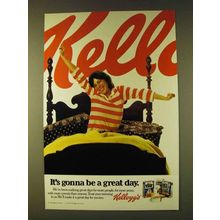1979 Kellogg's Cereal Ad - Frosted Flakes, Corn Flakes