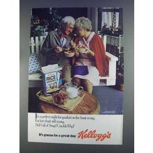 1980 Kellogg's Cereal Ad - Sparkin' on Front Swing