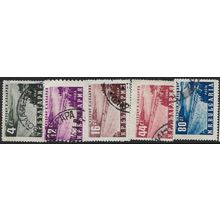 1952 Michel 813/817 - fine used (o)
