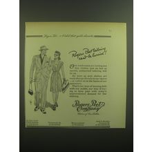 1946 Rogers Peet Company Ad - Rogers Peet tailoring can't be hurried