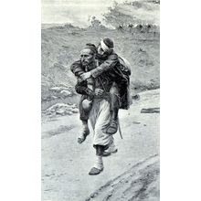 COMRADES 1893 Paul-Louis-Narcisse Grolleron PRINT