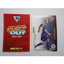 Damien Duff - Chelsea - Shoot Out 2005 2006 Magic Box Football Card (EF1)