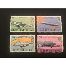 ICOLLECTZONE Bermuda 318-321 Airplane VF NH