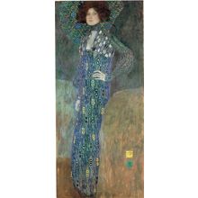portrait of Emilie Floge- Klimt 1902-03 Poster Canvas Movie Film Print A0 A1 A2