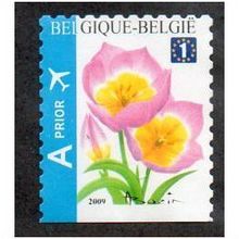 BEL 2009 (90c) (S/A) 'FLOWERS -TULIP' FINE USED (EBID10490)