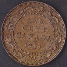 1913 Canada 1 Cent Coin