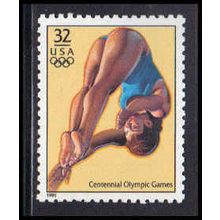 3068d 32c Womem's Diving Fine MNH V4433