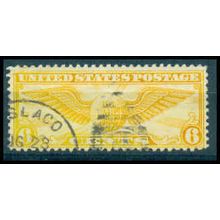 Used C19 6c Winged Globe Average Plus WA0375