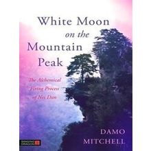 White Moon On The Mountain Peak