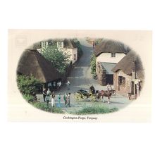 COCKINGTON FORGE, TORQUAY, DEVON vintage unused postcard COLOURMASTER =