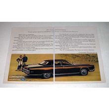 1972 Lincoln Continental Car Ad - Get More than Status