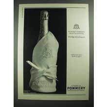 1977 Champagne Pommery Ad - in German