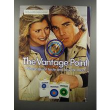 1980 Vantage Cigarette Ad - Point