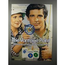 1980 Vantage Cigarette Ad - The Point