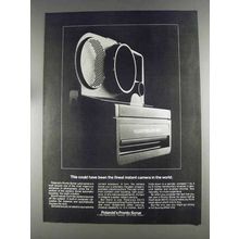 1980 Polaroid Pronto Sonar Camera Ad - Finest