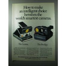 1980 Polaroid SX-70 Sonar and Pronto Sonar Camera Ad