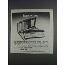 1980 Rolfs Ladies' Secretariat Ad - Easy Writer