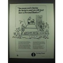 1987 Irving Trust Ad - Buying the Business