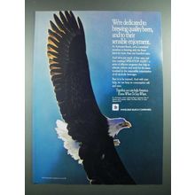 1988 Anheuser-Busch Beer Ad - We're Dedicated to Brewing Quality Beers