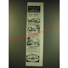 1938 Pennzoil Oil Ad - The Pennz-Owls find that bargains is as bargains does