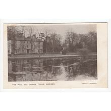 The Pool and Chimes Tower Meriden Postcard Warwickshire Publisher Sidwell