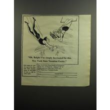 1952 New York State Department of Commerce Ad - Oh, Ralph!