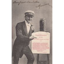 Grand Concours French Boat Trips Old Advertising Postcard