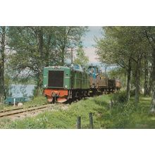 Anten Grafsnas Jarnvag Alingsas Swedish Train Braas Postcard