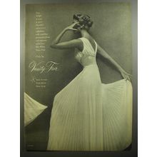 1952 Vanity Fair Nightdress Ad - Photo by Mark Shaw - Pure delight to wear