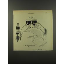 1956 McCall's Magazine Ad - Ocean Spray Cranberry Juice Cocktail to Togetherness