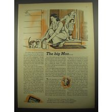 1956 Successful Farming Magazine Ad - The Big Moo