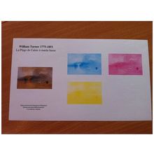 FRANCE - BANDE / EPREUVE GOMMEE IMPRESSION SUCCESSIVES - 4438 WILLIAM TURNER