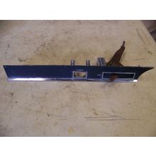 1967 CHRYSLER NEWPORT CUSTOM DASH FLASHER & VENT CONTROL BEZEL