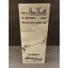 The Crosley Hot Shot Sales Brochure 1949 1950 1951