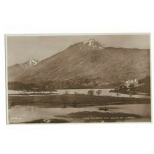 Loch Affaric And Scuir Na Lapich, RP Postcard.