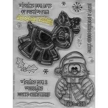 Kanban Christmas Clear Stamp Set. App 14x18cm. Stamping Cardmaking Scrapbooking