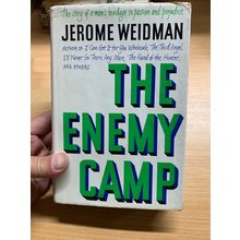 1958 1ST US EDITION JEROME WEIDMAN "THE ENEMY CAMP" FICTION HARDBACK BOOK (P5)