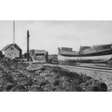 Lucy Newbon Lifeboat Selsey John & Skynner Boat Sussex Postcard