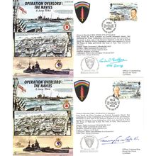 Operation Overlord The Navies WW2 Edward Gueritz Hand Signed FDC
