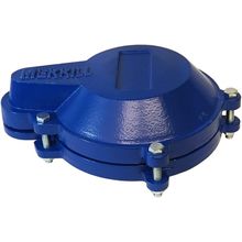 Merrill MFG 6-Inch Well Cap - Watertight Sanitary Pitless Adapter Cover, Cast Ir