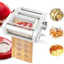 ANTREE 3-IN-1 Pasta Attachment & Ravioli Attachment for Kitchenaid Stand Mixers,