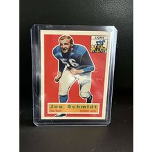 Joe Schmidt #44 | 1994 Topps Archives 1956 Reprint Football Trading Card