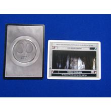 Star Wars 1997 Dagobah Decipher CCG W/B Card Dagobah: Swamp LS