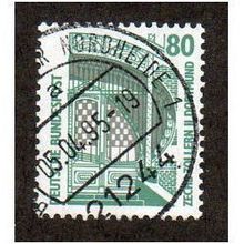 GER 1987 80pf 'TOURIST SIGHTS' FINE USED (EBID30-115)