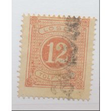 Sweden Stamp Scott #J5, Used