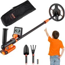 Metal Detector for Kids, 6 Inch, 25''-37'' Adjustable Gold Detector, IP68 Wa...