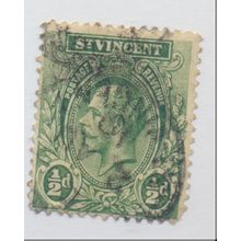 St. Vincent Stamp Scott #104, Used