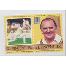 St. Vincent Stamps, Sports Pair, Mint Never Hinged