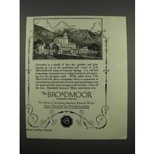 1919 The Broadmoor Estate Ad